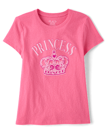 Girls Princess Graphic Tee