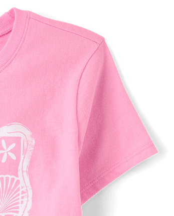 Girls Turtles Graphic Tee