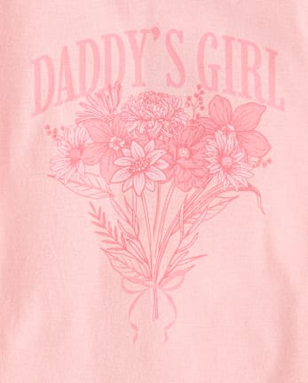 Girls Daddy's Girl Graphic Tee