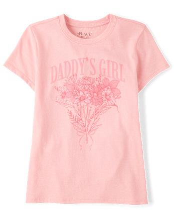 Girls Daddy's Girl Graphic Tee