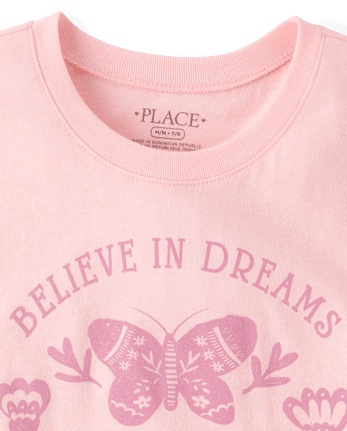 Girls Believe In Dreams Graphic Tee
