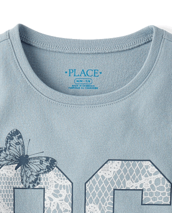 Girls Girl Power League Graphic Baby Tee