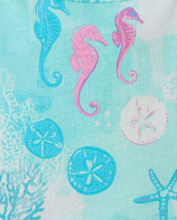 Robe papillon créature marine pour bébés et petites filles