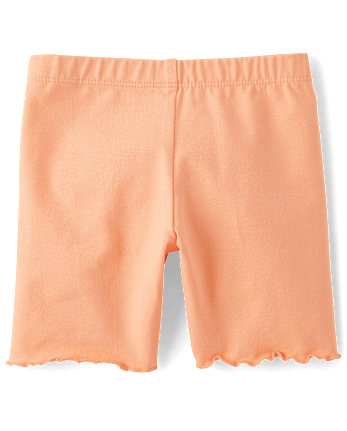 Toddler Girls Palm Tree Lettuce Bike Shorts 3-Pack