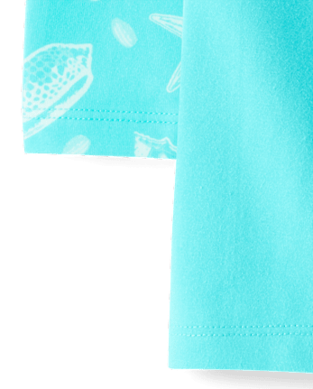 Toddler Girls Seashell Bike Shorts 3-Pack