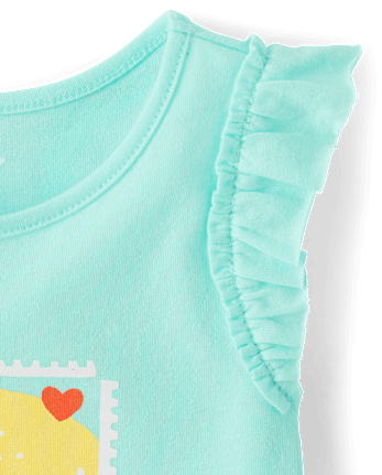 Toddler Girls Lemon Tank Top 3-Pack
