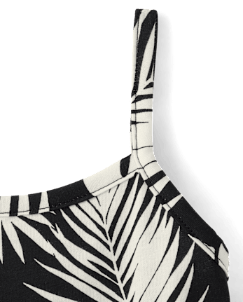 Lot de 3 débardeurs tropicaux pour petites filles