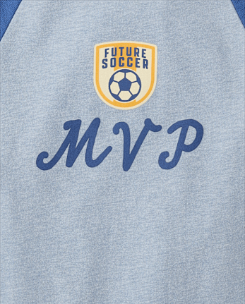 Baby And Toddler Boys MVP Graphic Ringer Tee