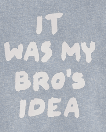 T-shirt graphique Baby And Toddler Bro's Idea
