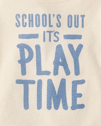 Baby And Toddler Boys Play Time Graphic Tee