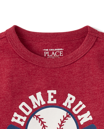 Baby And Toddler Boys Home Run Champ Graphic Tee