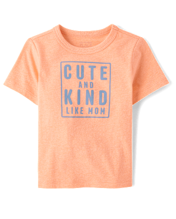 Baby And Toddler Boys Kind Like Mom Graphic Tee