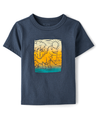 Baby And Toddler Boys Dino Graphic Tee