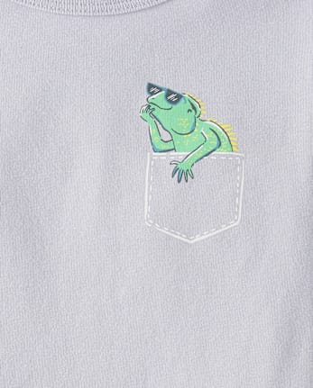 Baby And Toddler Boys Lizard Graphic Tee