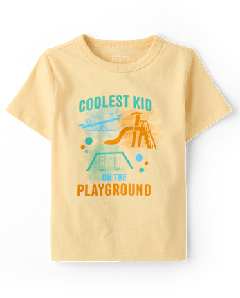 Baby And Toddler Boys Playground Graphic Tee