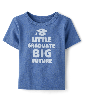 Baby And Toddler Boys Little Graduate Graphic Tee