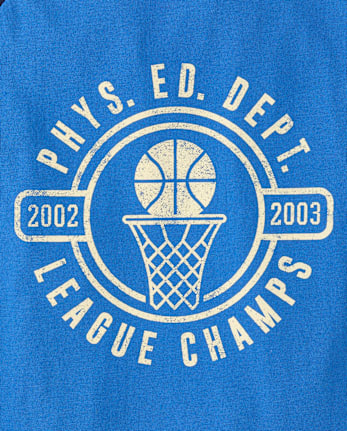 Boys League Champs Graphic Raglan Tee