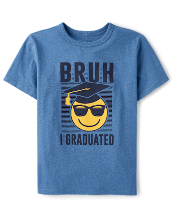 Boys Bruh I Graduated Graphic Tee