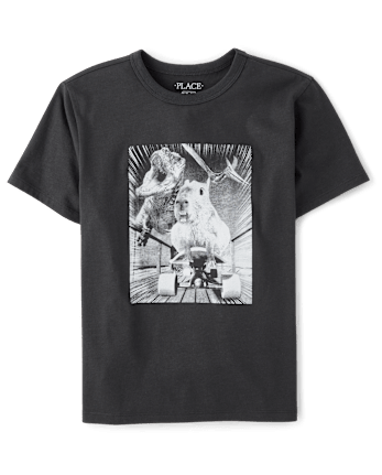 Boys Cappy Dino Graphic Tee