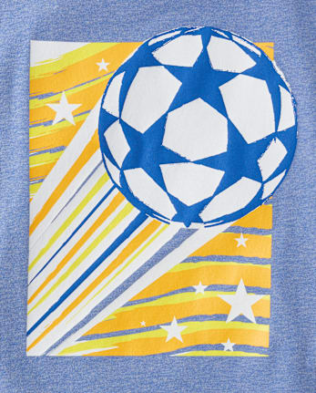 Boys Soccer Ball Graphic Tee