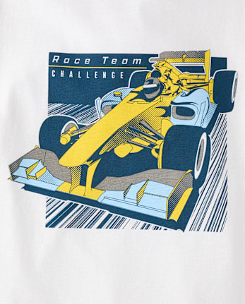 Boys Racecar Graphic Tee