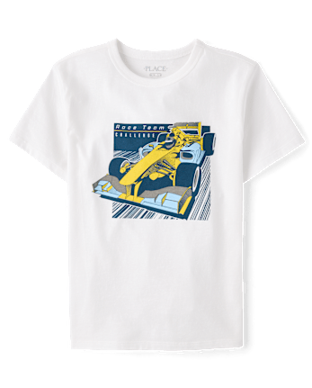 Boys Racecar Graphic Tee