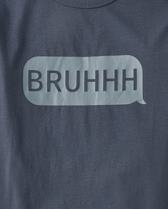 Boys Bruhhh Graphic Tee