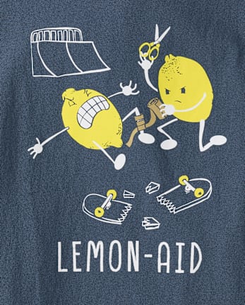 Boys Lemon Aid Graphic Tee