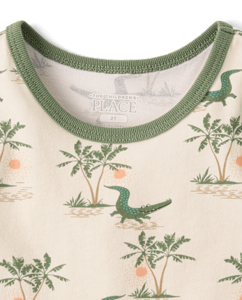 Baby And Toddler Boys Crocodile Tank Top