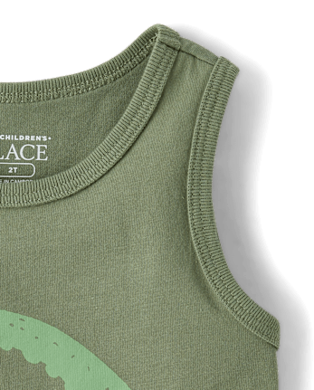Baby And Toddler Boys Crocodile Tank Top