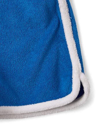 Baby And Toddler Boys Embroidered Tennis Textured Terry 2-Piece Outfit Set