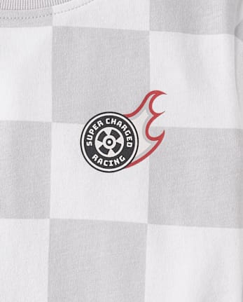 Baby And Toddler Boys Racecar 2-Piece Outfit Set