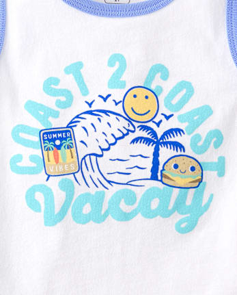 Lot de 3 débardeurs pour bébés et petits garçons