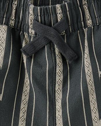 Baby And Toddler Boys Embroidered Pull On Shorts