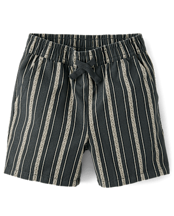 Baby And Toddler Boys Embroidered Pull On Shorts