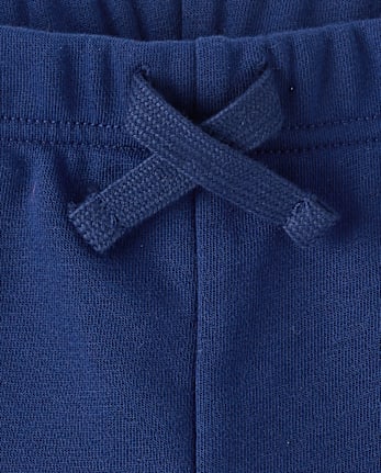 Baby And Toddler Boys Crab French Terry Active Shorts 3-Pack