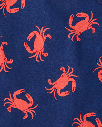 Baby And Toddler Boys Crab Tank Top 3-Pack
