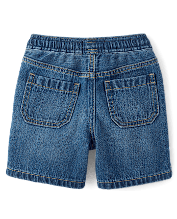 Baby And Toddler Pull On Jean Shorts
