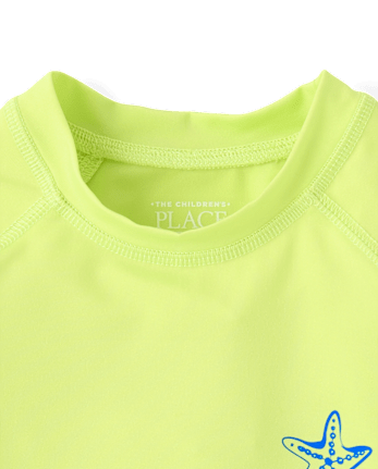 Baby And Toddler Boys Graphic Rashguard Swimsuit