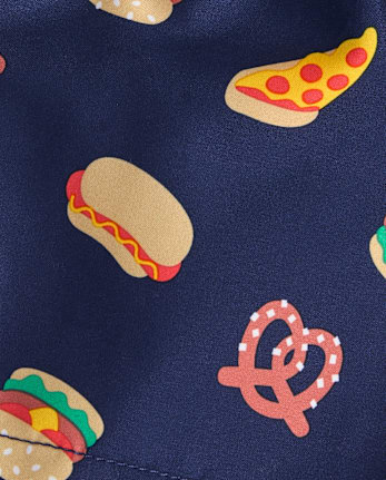 Baby And Toddler Boys Graphic Rashguard Swimsuit