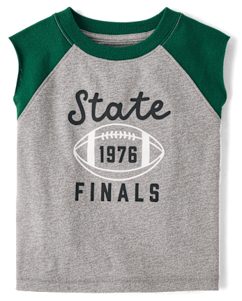 Baby And Toddler Boys Colorblock Varsity Muscle Tank Top