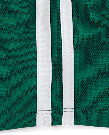 Baby And Toddler Boys Quick Dry Striped Lined Mesh Active Shorts