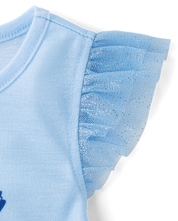 Girls Rainbow Unicorn Mermaid Flutter Nightgown