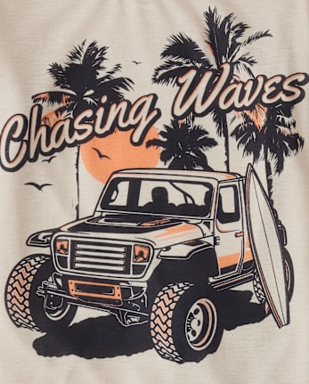 Boys Surfboard Vehicle Pajamas