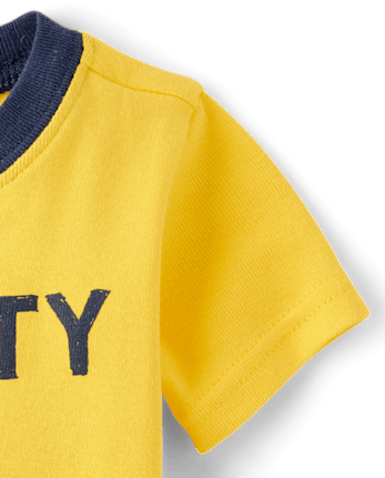 Pyjama en coton ajusté pour bébés et petits garçons, motif véhicules de chantier