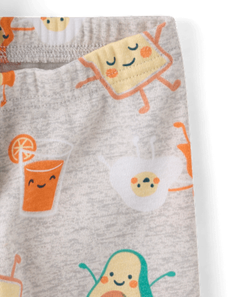 Pyjama en coton ajusté Baby And Toddler Breakfast Squad