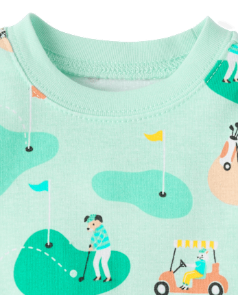 Baby And Toddler Golf Snug Fit Cotton Pajamas