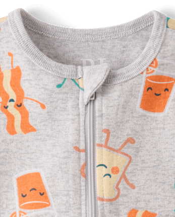 Pyjama une pièce court en coton ajusté pour bébé et tout-petit