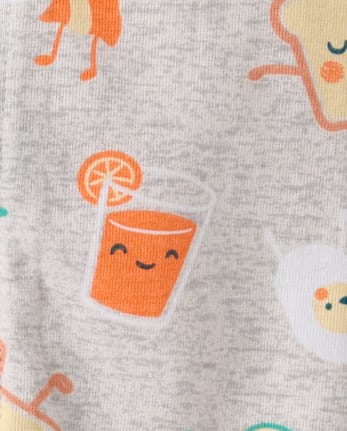 Pyjama une pièce court en coton ajusté pour bébé et tout-petit