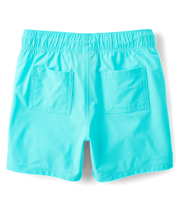 Baby And Toddler Boys Quick Dry Ripstop Pool To Play Active Shorts